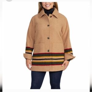 Pendleton Wool Topper Coat, NWT
